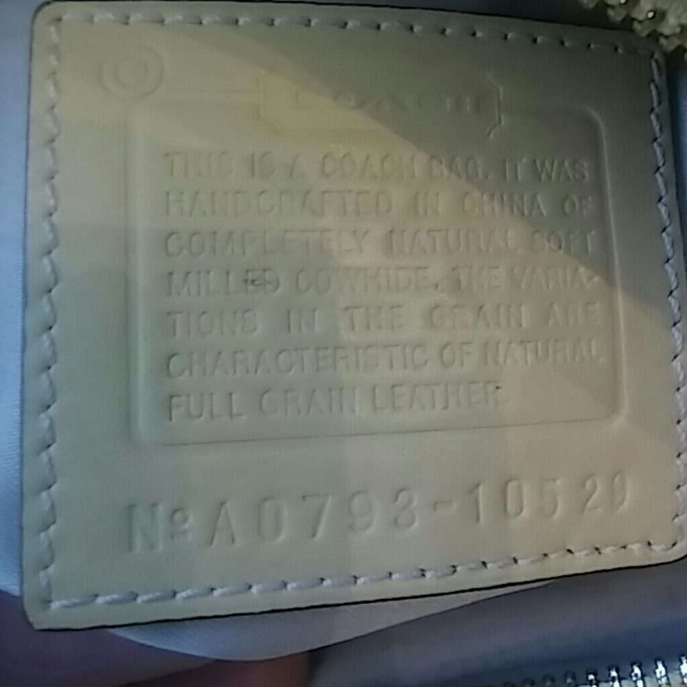 Authentic Coach Purse - Picture 4 of 8